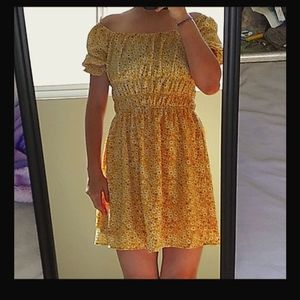 Yellow Flower Dress